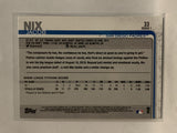 #33 Jacob Nix Rookie San Diego Padres 2019 Topps Series One Baseball Card