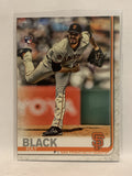 #333 Ray Black Rookie San Francisco Giants 2019 Topps Series One Baseball Card