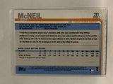 #281 Jeff McNeil Rookie New York Mets 2019 Topps Series One Baseball Card