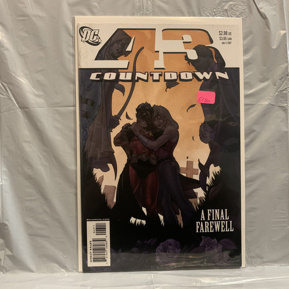 #1 43 Countdown A Final Farewell DC Comics AQ 7698