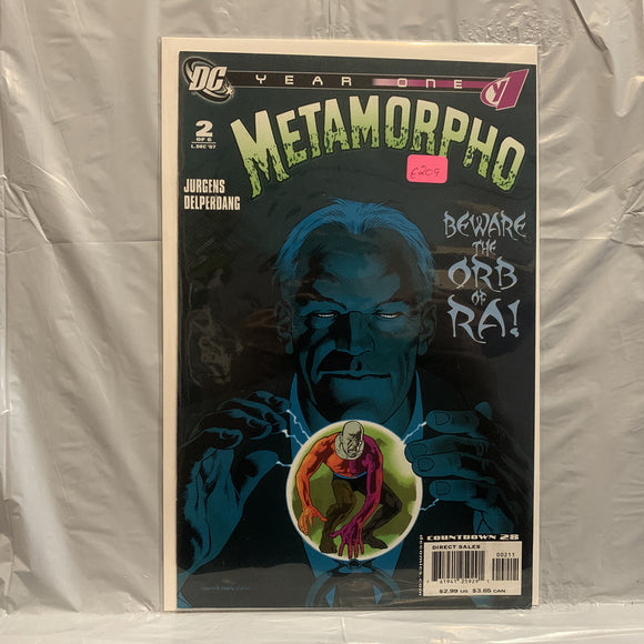 #2 Metamorpho Beware the Orb of Ra DC Comics AQ 7699