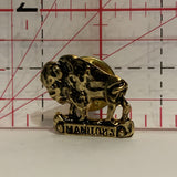 Manitoba Bison Logo Lapel Hat Pin