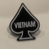 Spade Vietnam Lapel Hat Pin AE