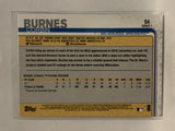 #94 Corbin Burnes Rookie Milwaukee Brewers 2019 Topps Series One Baseball Card