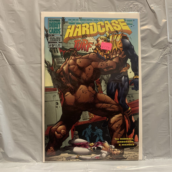 #9 Ultraverse Hardcase vs Turf Malibu Comics AQ 7709