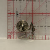 Dove Outline Lapel Hat Pin