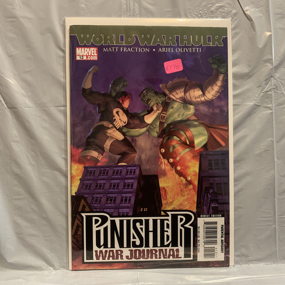 #12 Punisher War Journal World War Hulk Marvel Comics AQ 7711
