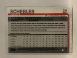 #218 Scott Schebler Cincinnati Reds 2019 Topps Series One Baseball Card