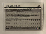 #188 Matt Davidson Chicago White Sox 2019 Topps Series One Baseball Card