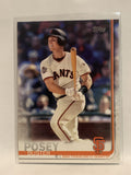 #157 Buster Posey San Francisco Giants 2019 Topps Series One Baseball Card