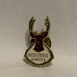 Red Deer Alberta Logo Lapel Hat Pin