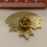Kana Oilfield Maple Leaf Lapel Hat Pin AF