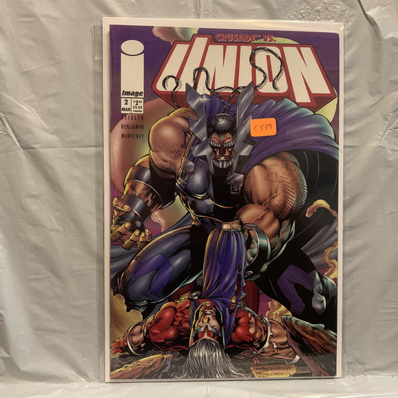 #2 Union vs Crusade Image Comics AR 7721