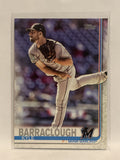 #138 Kyle Barraclough Miami Marlins 2019 Topps Series One Baseball Card