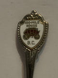 100 Mile House Stage Coach British Columbia Souvenir Spoon