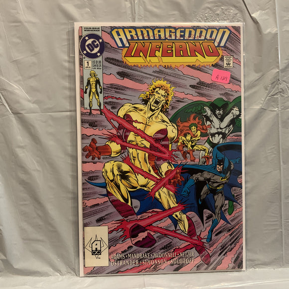 #1 Armageddon Inferno DC Comics AR 7724