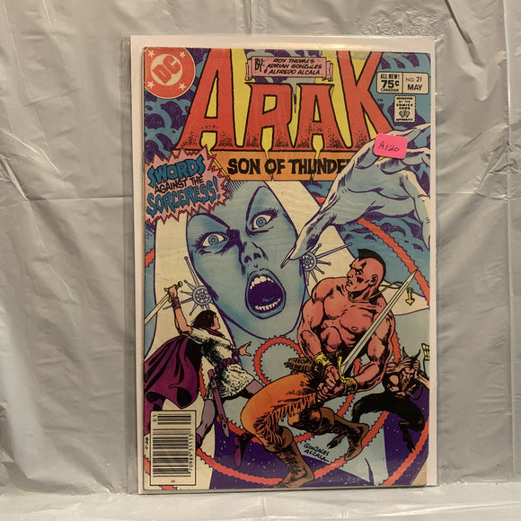 #21 Arak Son of Thunder Swords Agianst Sorceress DC Comics AR 7726