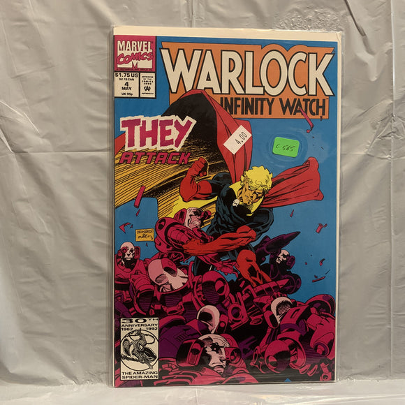 #4 Warlock and the Infinity Watch They Attack Marvel Comics AR 7728