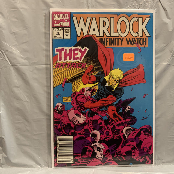 #4 Warlock and the Infinity Watch They Attack Marvel Comics AR 7730