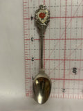 Morrin Alberta Wild Rose Souvenir Spoon