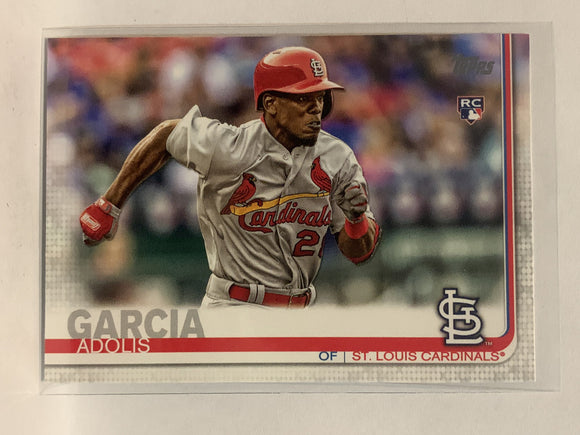 #227 Adolis Garcia St Louis Cardinals 2019 Topps Series One Baseball Card