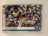 #220 Alex Colome Seattle Mariners 2019 Topps Series One Baseball Card