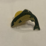 Green Sports Fish Lapel Hat Pin AF