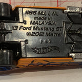 Orange 13 Ford Mustang GT ©2012 Hot Wheels Diecast Cars CK