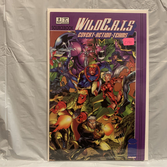 #2 Wild C.A.T.S. Covert Action Teams Sourcebook Image Comics AR 7737