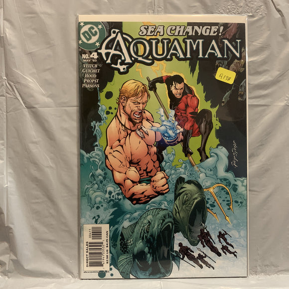#4 Aquaman Sea Change DC Comics AR 7738
