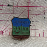 Lloydminster Alberta Saskatchewan Logo  Lapel Pin
