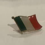 Italy Italian Flag Lapel Hat Pin AF