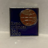 Expo Sciences Bell 2002 Logo Lapel Hat Pin