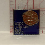 Expo Sciences Bell 2002 Logo Lapel Hat Pin