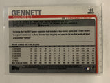 #107 Scooter Gennett Cincinnati Reds 2019 Topps Series One Baseball Card