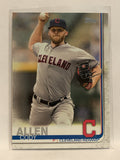 #256 Cody Allen Cleveland Indians 2019 Topps Series One Baseball Card