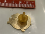 Lion Head Lapel Hat Pin