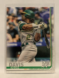 #149 Khris Davis Oakland Athletics 2019 Topps Series One Baseball Card