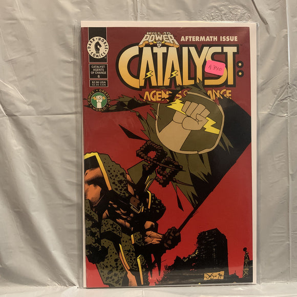 #6 Catalyst Agents of Chance Will To Power Aftermath Issue Dark Horse Comics AR 7758