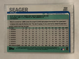 #232 Kyle Seager Seattle Mariners 2019 Topps Series One Baseball Card