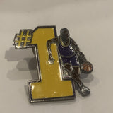 #1 Basketball Player Lapel Hat Pin AF