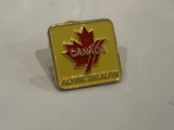 Alpine Ski Alpin Canada Logo Lapel Hat Pin