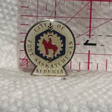 City of Fort Saskatchewan Alberta Logo  Lapel Pin