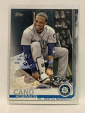 #313 Robinson Cano Seattle Mariners 2019 Topps Series One Baseball Card