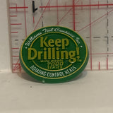 Keep Drilling with Model 7000 Series Williams Tool Company Lapel Hat Pin