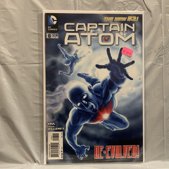 #8 Captain Atom De-Evolved The New 52 DC Comics AR 7767