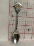 Red Lodge Park Alberta Wild Rose Flower Souvenir Spoon