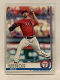 #278 Mike Minor Texas Rangers 2019 Topps Series One Baseball Card