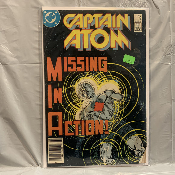 #4 Captain Atom Missing In Action DC Comics AR 7770