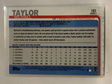 #101 Michael Taylor Washington Nationals 2019 Topps Series One Baseball Card